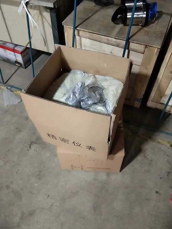 聚氨酯發(fā)泡填充包裝案例