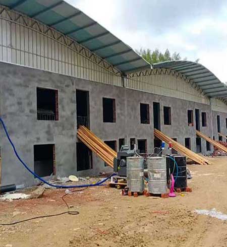 養(yǎng)殖場噴涂